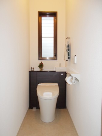 すっきりと使いやすいトイレに